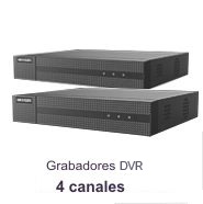 Grabadores DVR de 4 canales