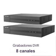 Grabadores DVR de 8 canales